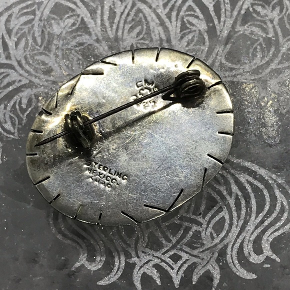 SS abalone brooch - Picture 2 of 2